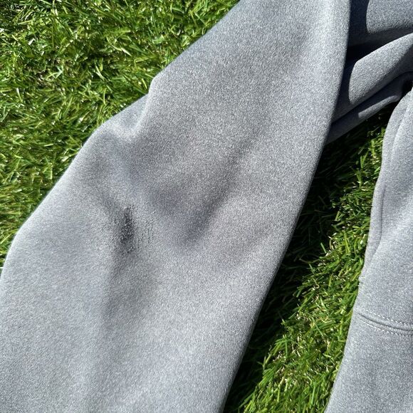 The North Face Windwall Jacket Womens Size Small Country Gray Full Zip Flaw‎ - Picture 4 of 11